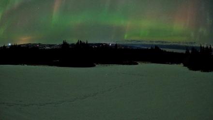 Homer Alaska Northern Lights Live Cam - Feb 22, 2026, 12:26am AKST