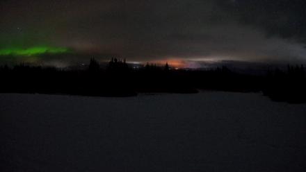 Homer Alaska Northern Lights Live Cam - Feb 18, 2026, 11:36pm AKST