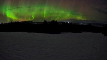 Homer Alaska Northern Lights Live Cam - Feb 16, 2026, 1:26am AKST