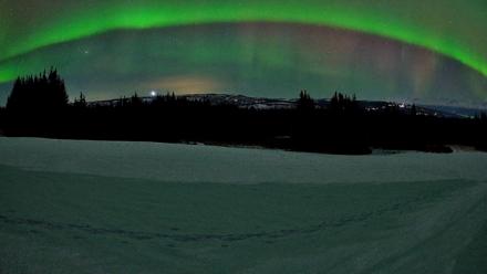 Homer Alaska Northern Lights Live Cam - Feb 21, 2026, 10:20pm AKST