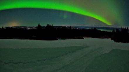 Homer Alaska Northern Lights Live Cam - Feb 21, 2026, 10:13pm AKST