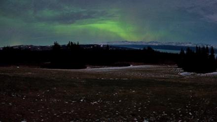 Homer Alaska Northern Lights Live Cam - Dec 12, 2025, 6:36am AKST