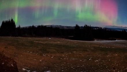 Homer Alaska Northern Lights Live Cam - Dec 12, 2025, 7:47am AKST