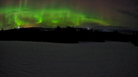 Homer Alaska Northern Lights Live Cam - Feb 16, 2026, 1:25am AKST