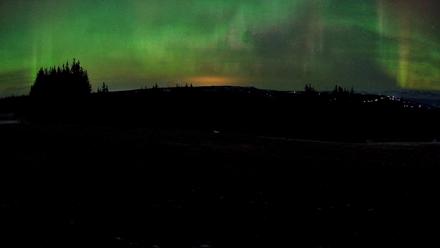 Homer Alaska Northern Lights Live Cam - Dec 23, 2025, 11:40pm AKST