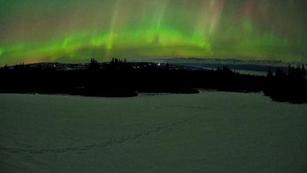 Homer Alaska Northern Lights Live Cam - Feb 22, 2026, 12:39am AKST