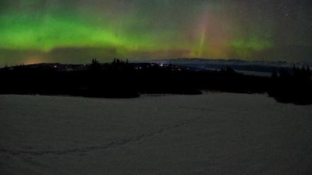 Homer Alaska Northern Lights Live Cam - Feb 22, 2026, 5:41am AKST
