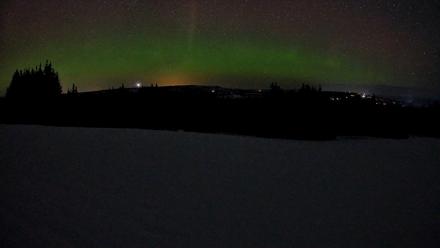 Homer Alaska Northern Lights Live Cam - Feb 20, 2026, 1:49am AKST