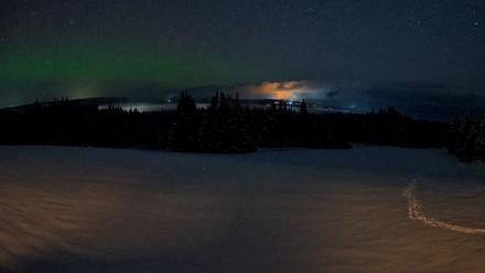 Homer Alaska Northern Lights Live Cam - Feb 13, 2026, 6:21am AKST