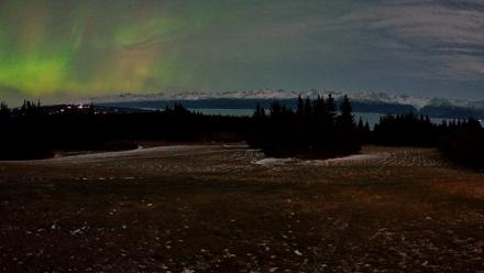 Homer Alaska Northern Lights Live Cam - Dec 12, 2025, 6:20am AKST