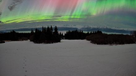Homer Alaska Northern Lights Live Cam - Jan 20, 2026, 3:03am AKST