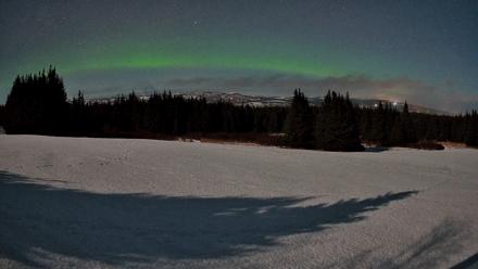 Homer Alaska Northern Lights Live Cam - Feb 23, 2026, 11:52pm AKST