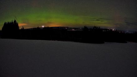 Homer Alaska Northern Lights Live Cam - Mar 9, 2026, 5:25am AKDT