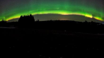 Homer Alaska Northern Lights Live Cam - Dec 22, 2025, 3:47am AKST