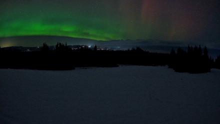 Homer Alaska Northern Lights Live Cam - Feb 15, 2026, 8:47pm AKST