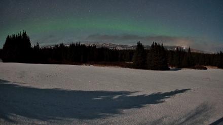 Homer Alaska Northern Lights Live Cam - Feb 23, 2026, 11:48pm AKST
