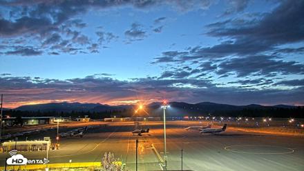 Truckee Tahoe Airport Live Webcam - Aug 28, 2026, 8:13pm PDT