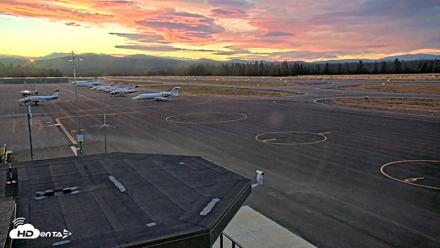 Truckee Tahoe Airport Live Webcam - Aug 21, 2026, 8:00pm PDT