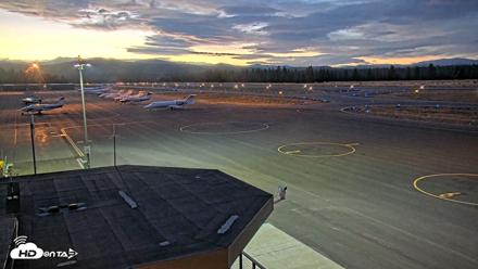 Truckee Tahoe Airport Live Webcam - Aug 21, 2026, 8:14pm PDT