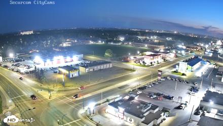 Lethbridge Alberta Watertower Live Webcam - Aug 25, 2026, 9:20pm MDT
