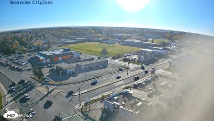 Lethbridge Alberta Watertower Live Webcam - Oct 14, 2026, 4:52pm MDT