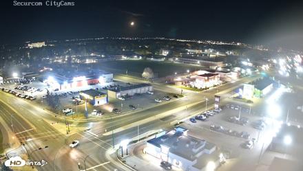 Lethbridge Alberta Watertower Live Webcam - Oct 17, 2026, 10:19pm MDT