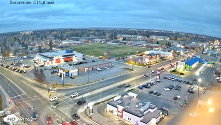 Lethbridge Alberta Watertower Live Webcam - Oct 23, 2026, 7:54am MDT