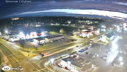 Lethbridge Alberta Watertower Live Webcam - Sep 25, 2026, 8:06pm MDT