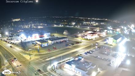 Lethbridge Alberta Watertower Live Webcam - Oct 17, 2026, 9:15pm MDT