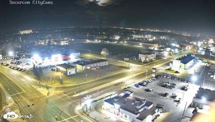 Lethbridge Alberta Watertower Live Webcam - Oct 19, 2026, 11:44pm MDT