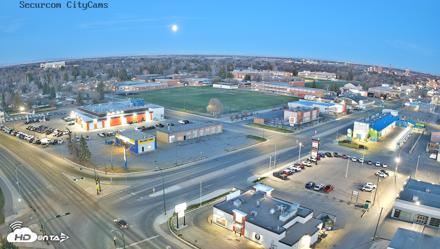 Lethbridge Alberta Watertower Live Webcam - May 3, 2026, 5:37am MDT
