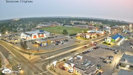 Lethbridge Alberta Watertower Live Webcam - Aug 7, 2026, 9:26pm MDT