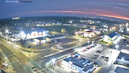 Lethbridge Alberta Watertower Live Webcam - Sep 21, 2025, 8:05pm MDT