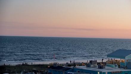 Boulineaus Cherry Grove Beach Live Cam - Sep 24, 2025, 7:23pm EDT