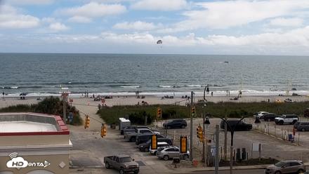 Boulineaus Cherry Grove Beach Live Cam - Sep 10, 2026, 3:28pm EDT