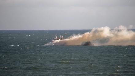 Boulineaus Cherry Grove Beach Live Cam - Oct 6, 2025, 4:30pm EDT