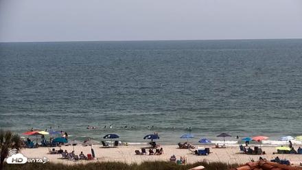 Boulineaus Cherry Grove Beach Live Cam - Jul 27, 2026, 2:48pm EDT