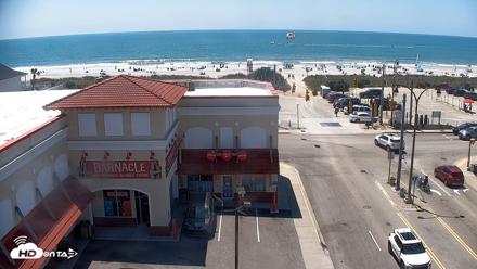 Boulineaus Cherry Grove Beach Live Cam - May 18, 2026, 12:09pm EDT