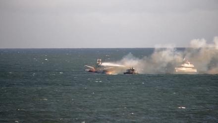 Boulineaus Cherry Grove Beach Live Cam - Oct 6, 2025, 4:28pm EDT