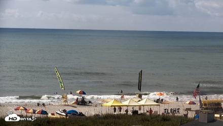 Boulineaus Cherry Grove Beach Live Cam - Sep 13, 2026, 11:43am EDT
