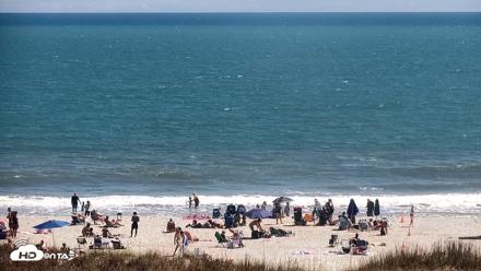 Boulineaus Cherry Grove Beach Live Cam - Apr 10, 2026, 2:44pm EDT