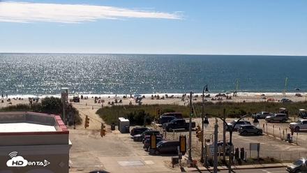 Boulineaus Cherry Grove Beach Live Cam - Oct 13, 2026, 12:26pm EDT