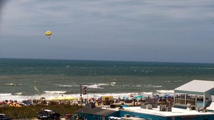 Boulineaus Cherry Grove Beach Live Cam - Jul 17, 2025, 12:12pm EDT