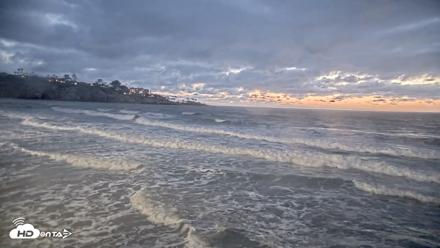 La Jolla Shores Live Surf Cam - May 25, 2026, 8:08pm PDT