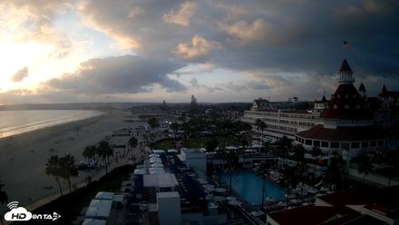 Hotel Del Coronado 4K Fixed Live Cam - Sep 16, 2026, 6:38pm PDT