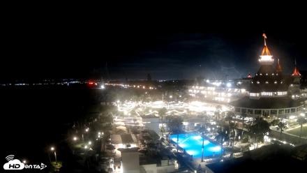 Hotel Del Coronado 4K Fixed Live Cam - Jul 2, 2026, 10:58pm PDT