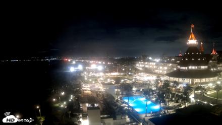 Hotel Del Coronado 4K Fixed Live Cam - Sep 2, 2026, 8:04pm PDT