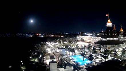 Hotel Del Coronado 4K Fixed Live Cam - Jan 30, 2026, 4:15am PST