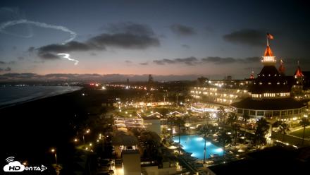 Hotel Del Coronado 4K Fixed Live Cam - Jul 31, 2026, 8:26pm PDT