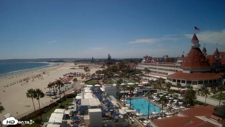 Hotel Del Coronado 4K Fixed Live Cam - Jul 13, 2026, 3:03pm PDT